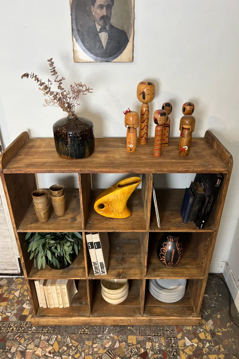 Étagère d’atelier en sapin