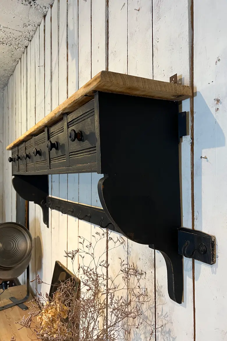 Étagère de cuisine à tiroirs Début XXème