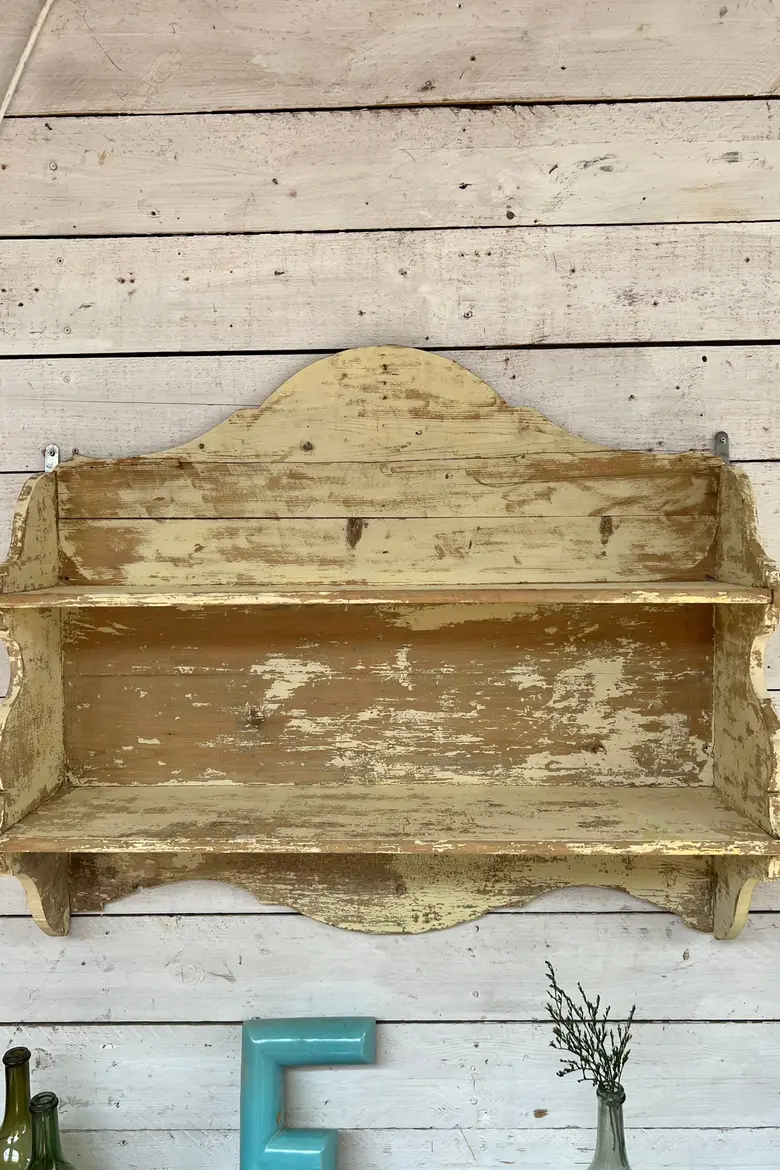 Étagère de cuisine en bois Début XXème