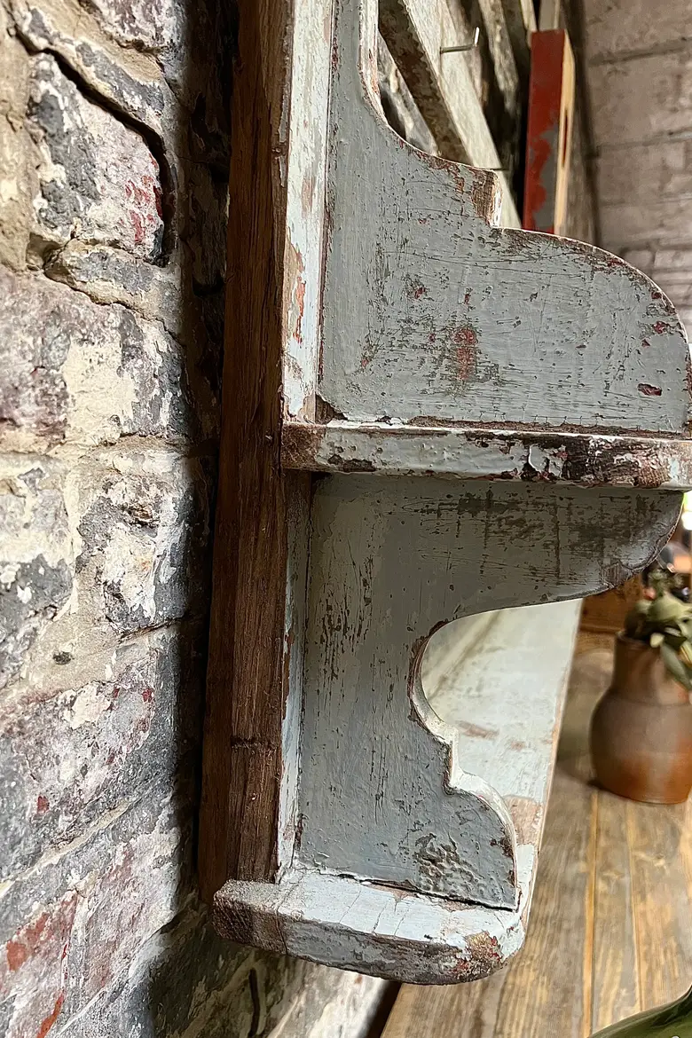 Étagère de cuisine en bois Début XXème