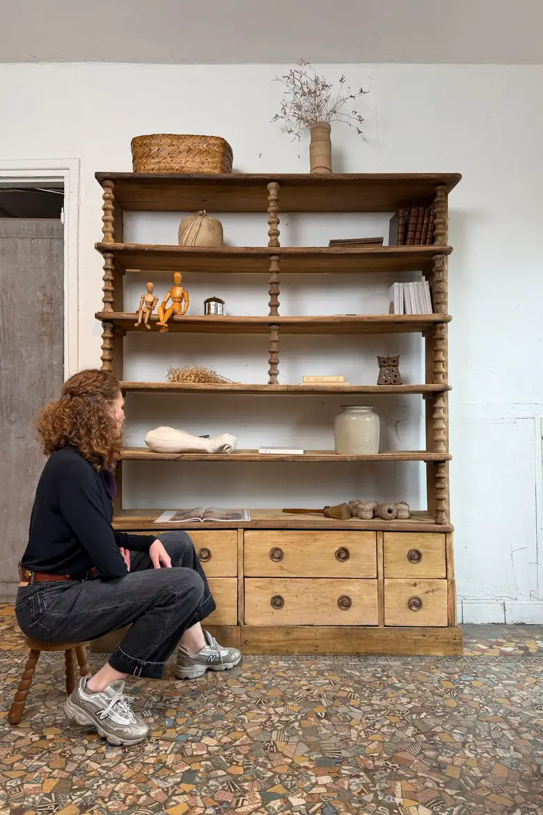 Étagère d’épicerie 19ème
