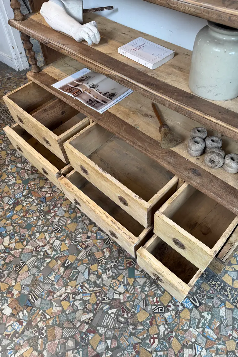 Étagère d’épicerie 19ème