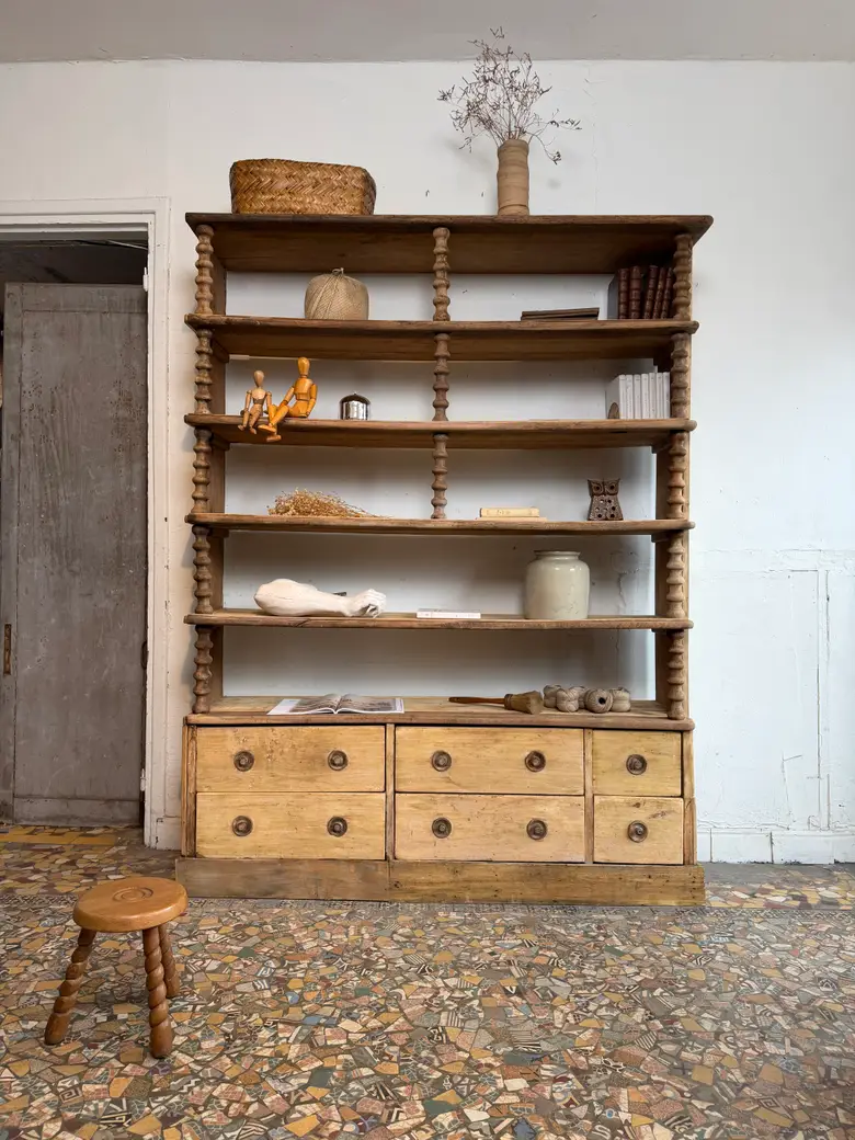 Étagère d’épicerie 19ème