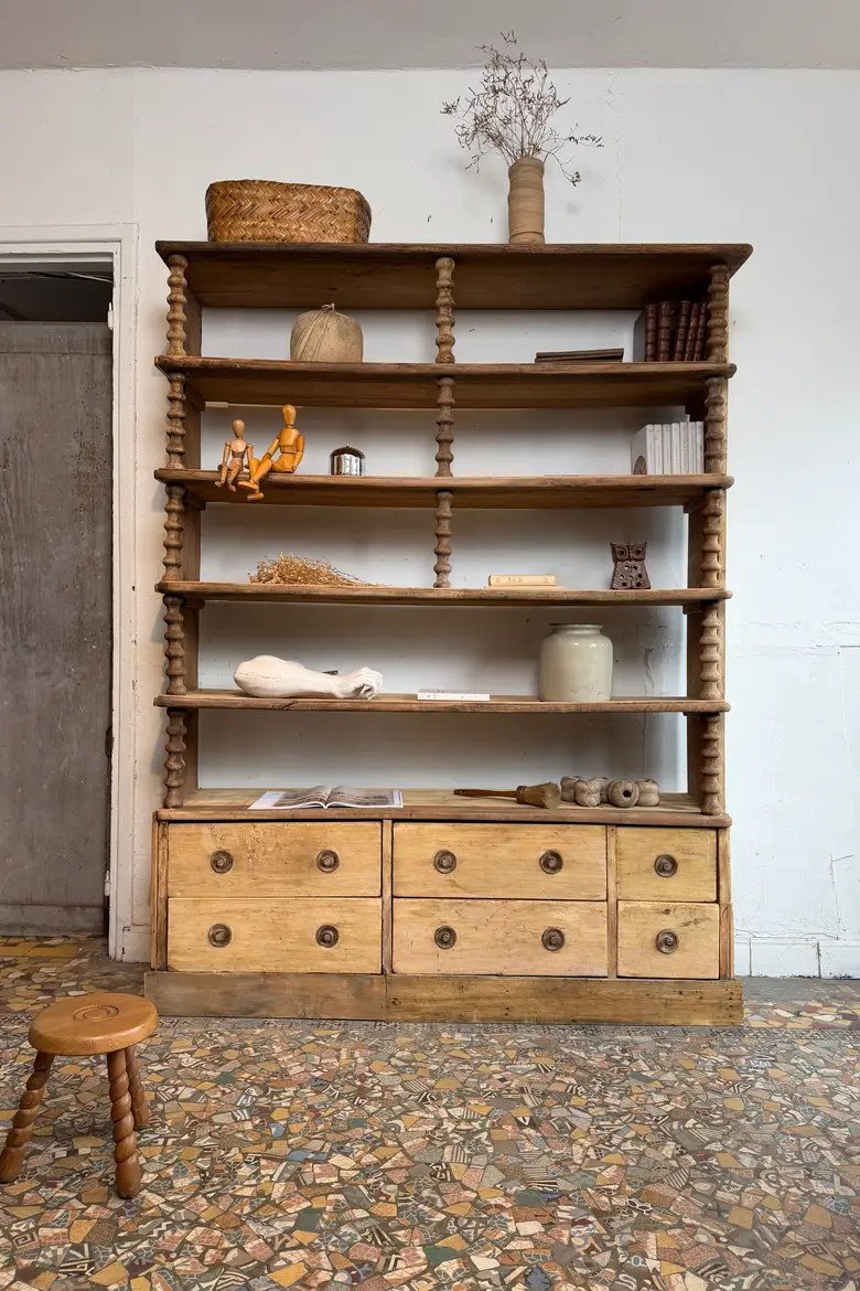 Étagère d’épicerie 19ème
