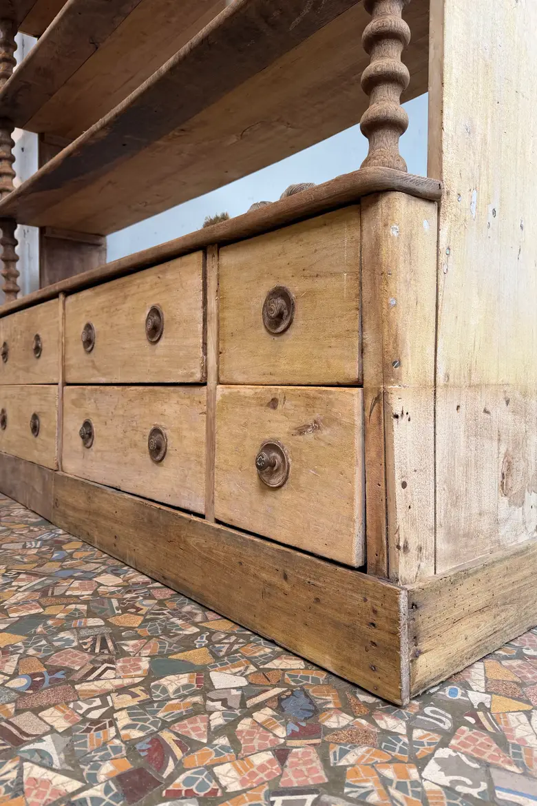 Étagère d’épicerie 19ème
