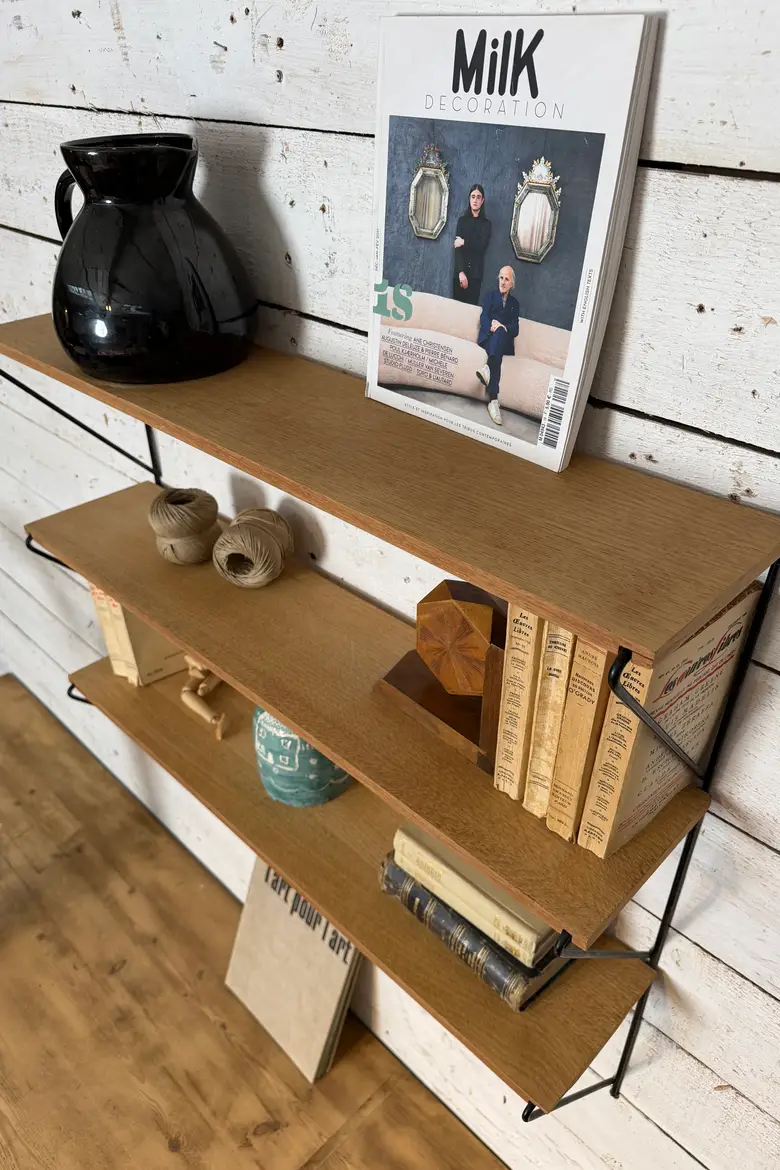 Étagère murale vintage – Années 60/70