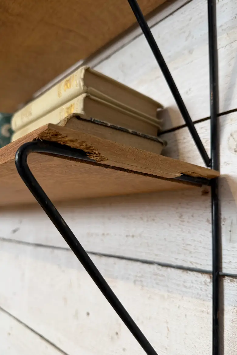Étagère murale vintage – Années 60/70