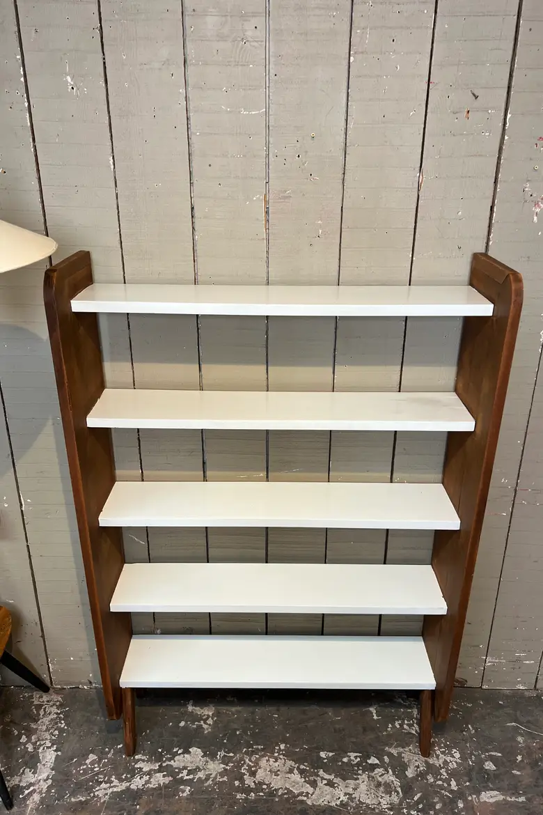 Étagère scandinave vintage en palissandre