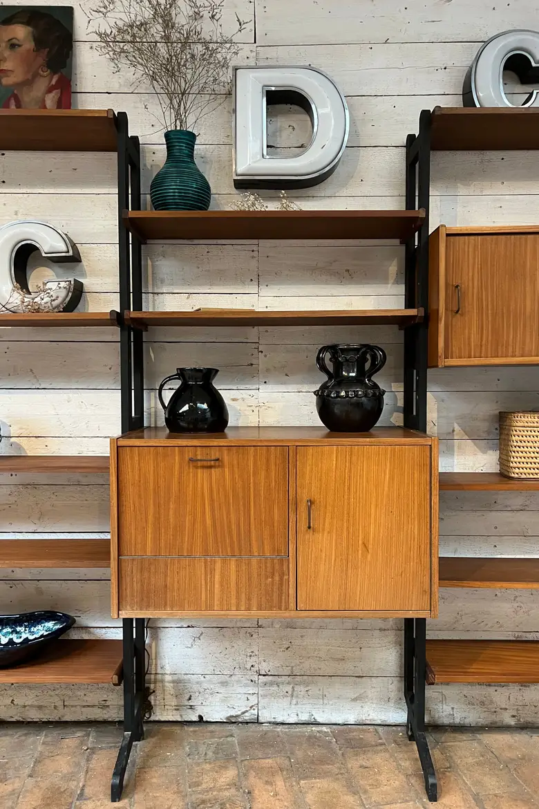 Étagère Wall unit scandinave Années 60
