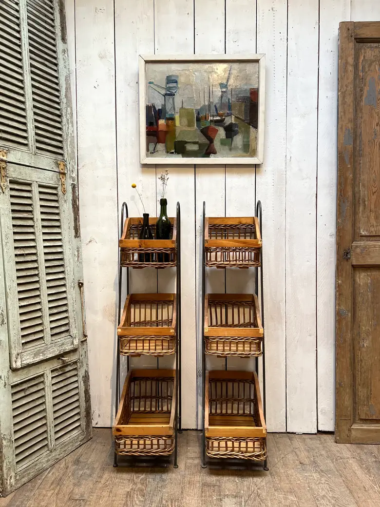 Étagères de boulangerie 1950