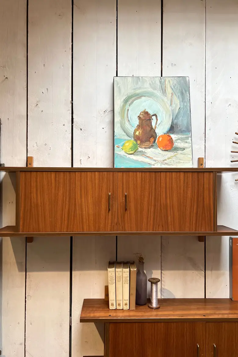 Étagères scandinaves vintage Années 50