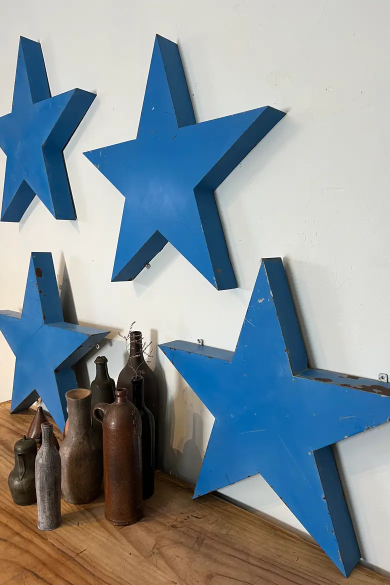 Étoile décorative en métal