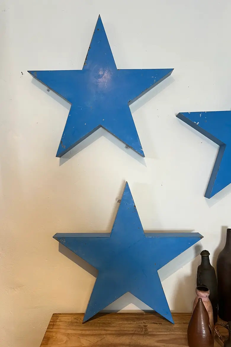 Étoile décorative en métal