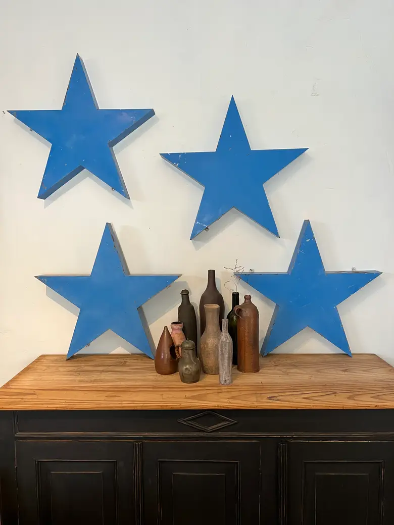 Étoile décorative en métal