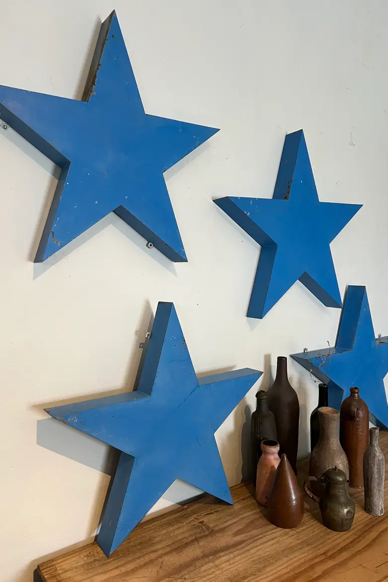 Étoile décorative en métal