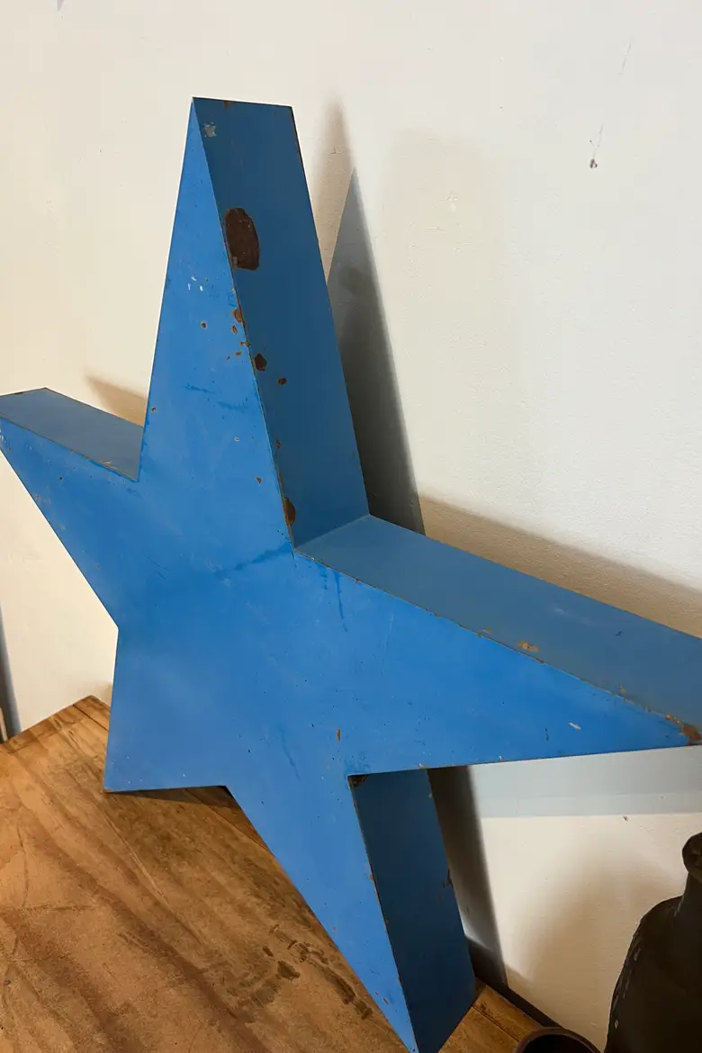Étoile décorative en métal