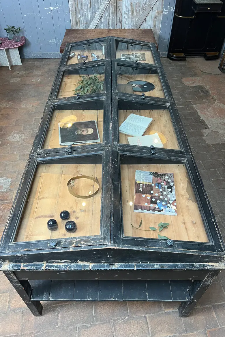 Exceptionnelle vitrine de musée