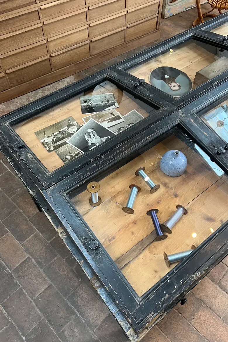 Exceptionnelle vitrine de musée