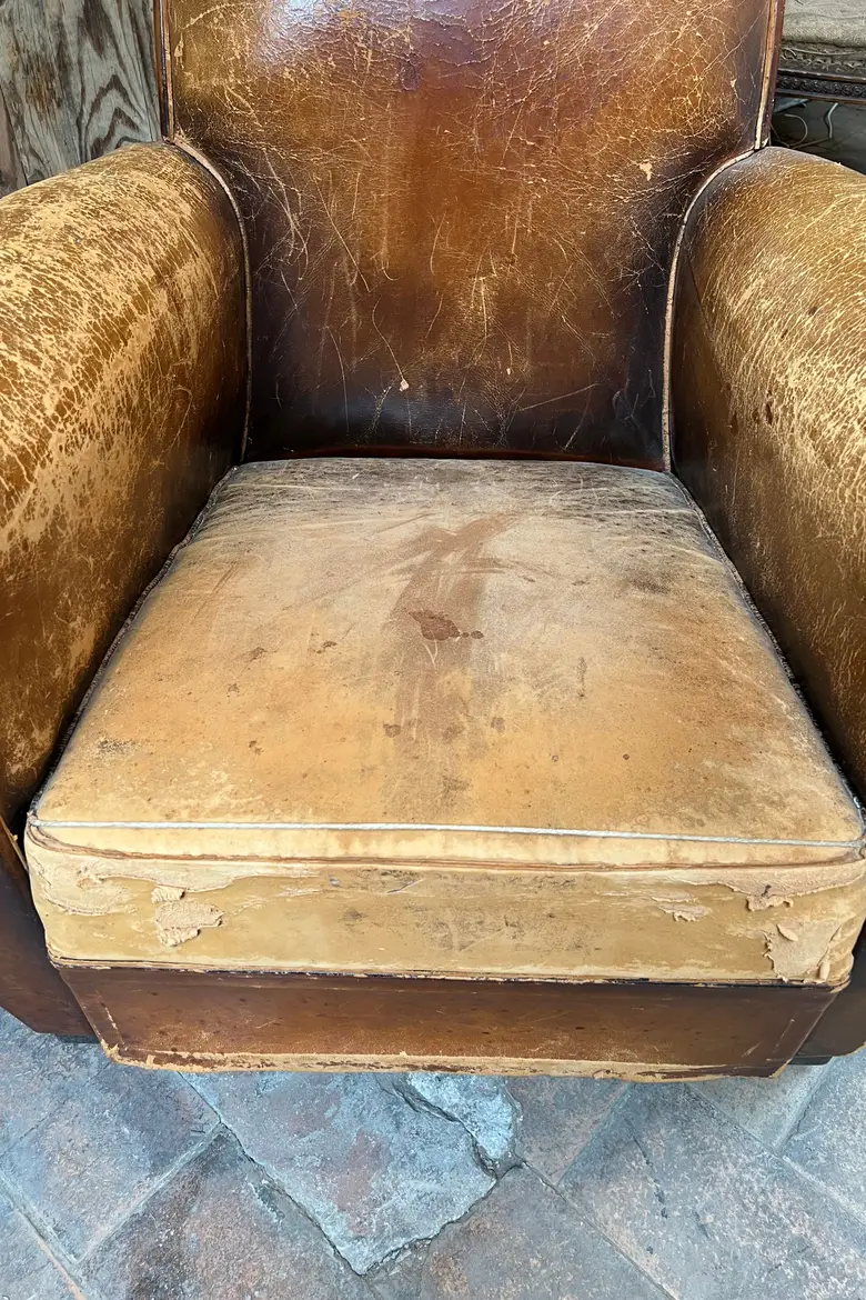 Fauteuil club vintage Années 30