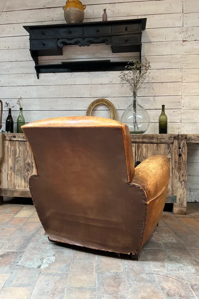 Fauteuil club vintage Années 30