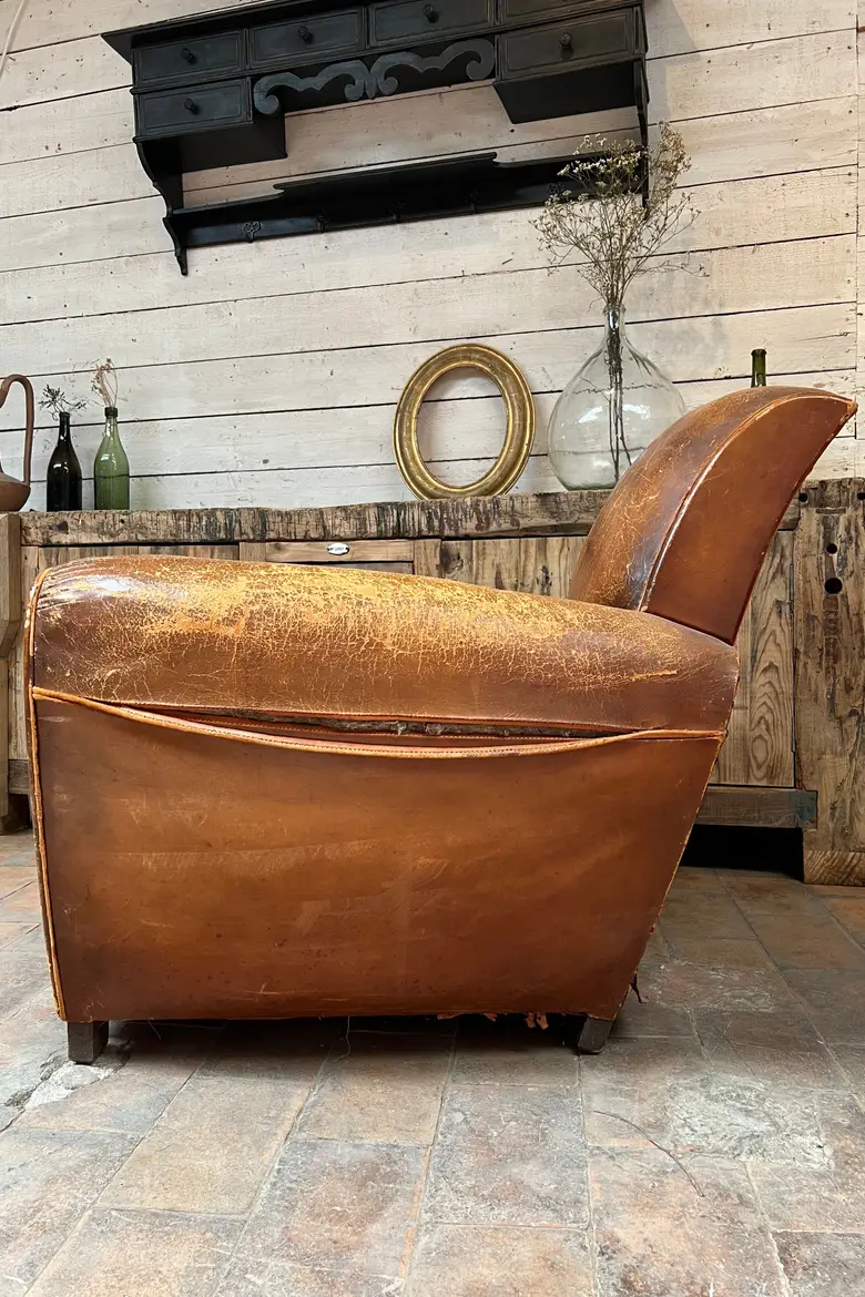 Fauteuil club vintage Années 30