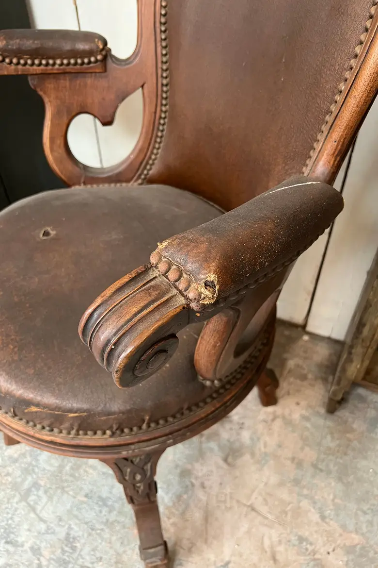 Fauteuil de coiffeur Napoléon III