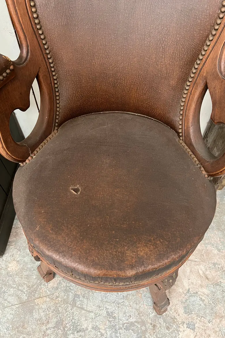 Fauteuil de coiffeur Napoléon III