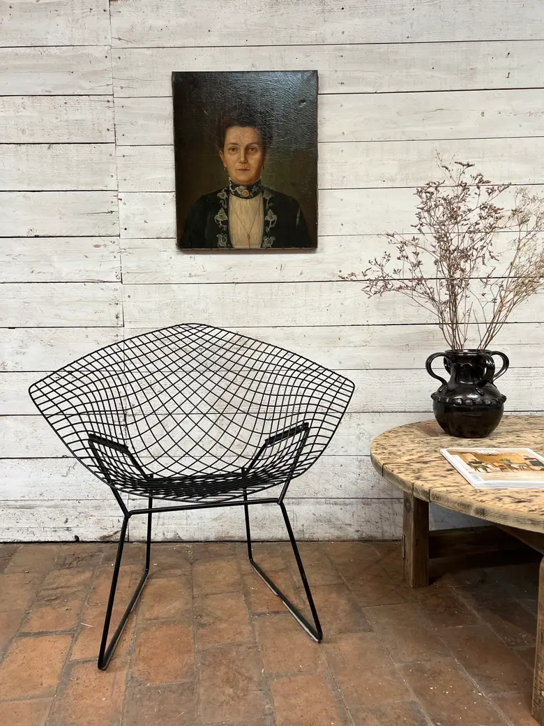 Fauteuil Diamond Bertoïa 1970