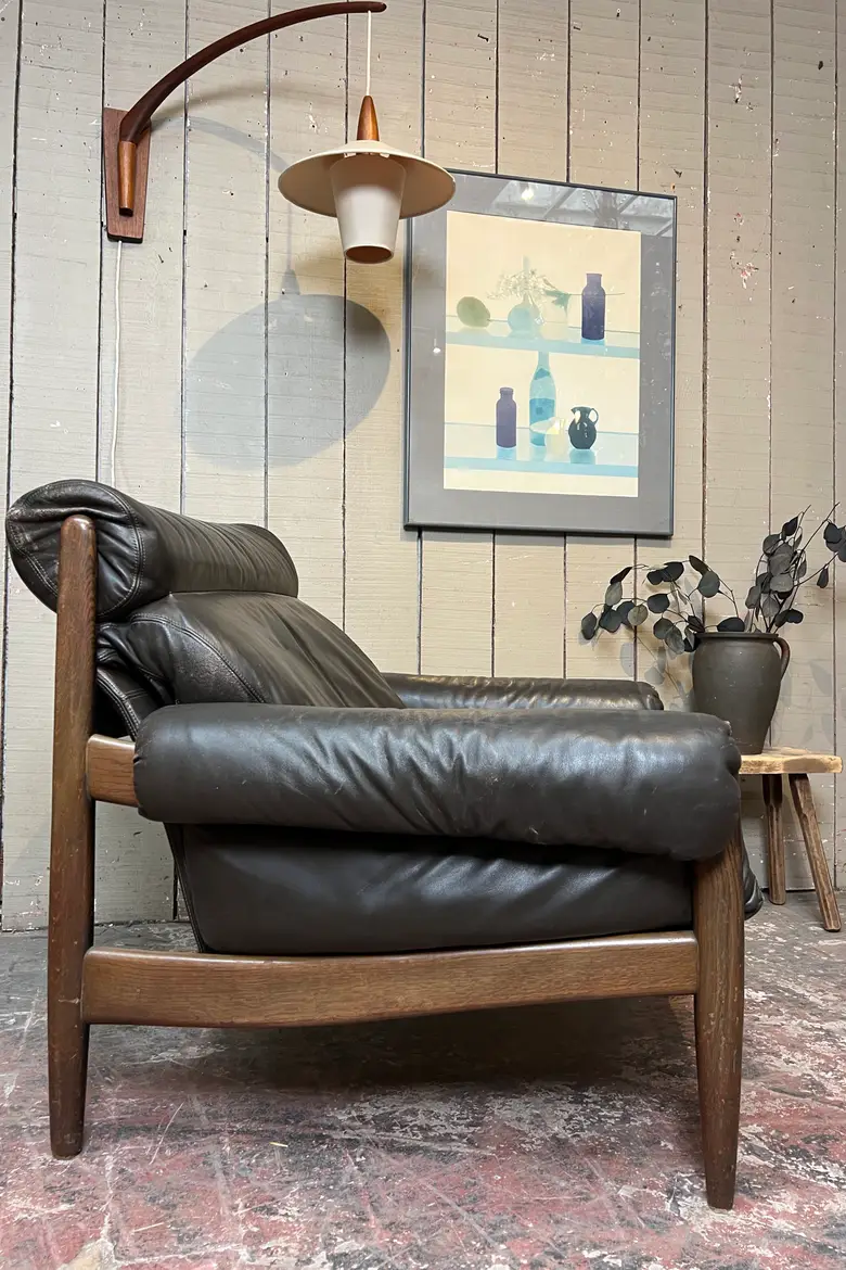 Fauteuil scandinave vintage – années 60