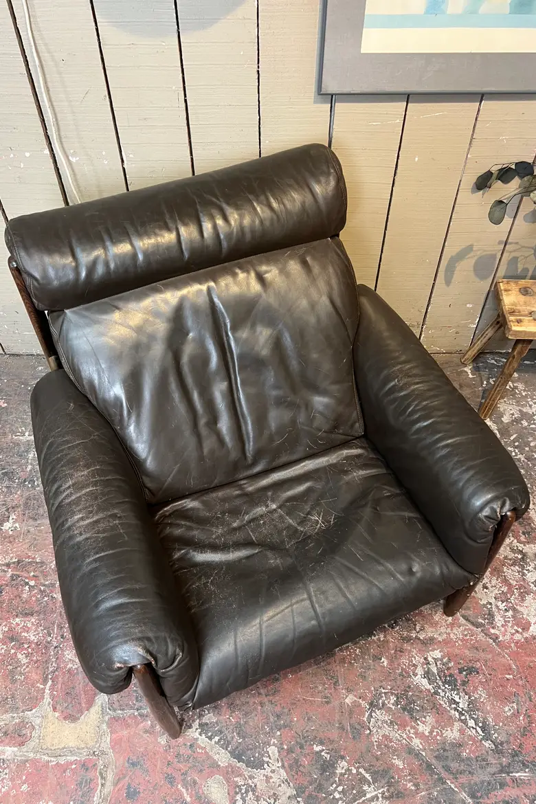 Fauteuil scandinave vintage – années 60