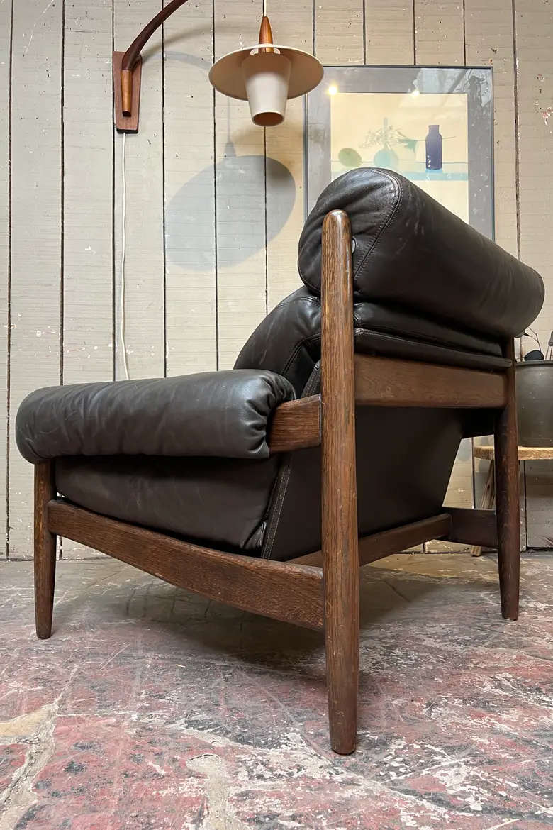 Fauteuil scandinave vintage – années 60