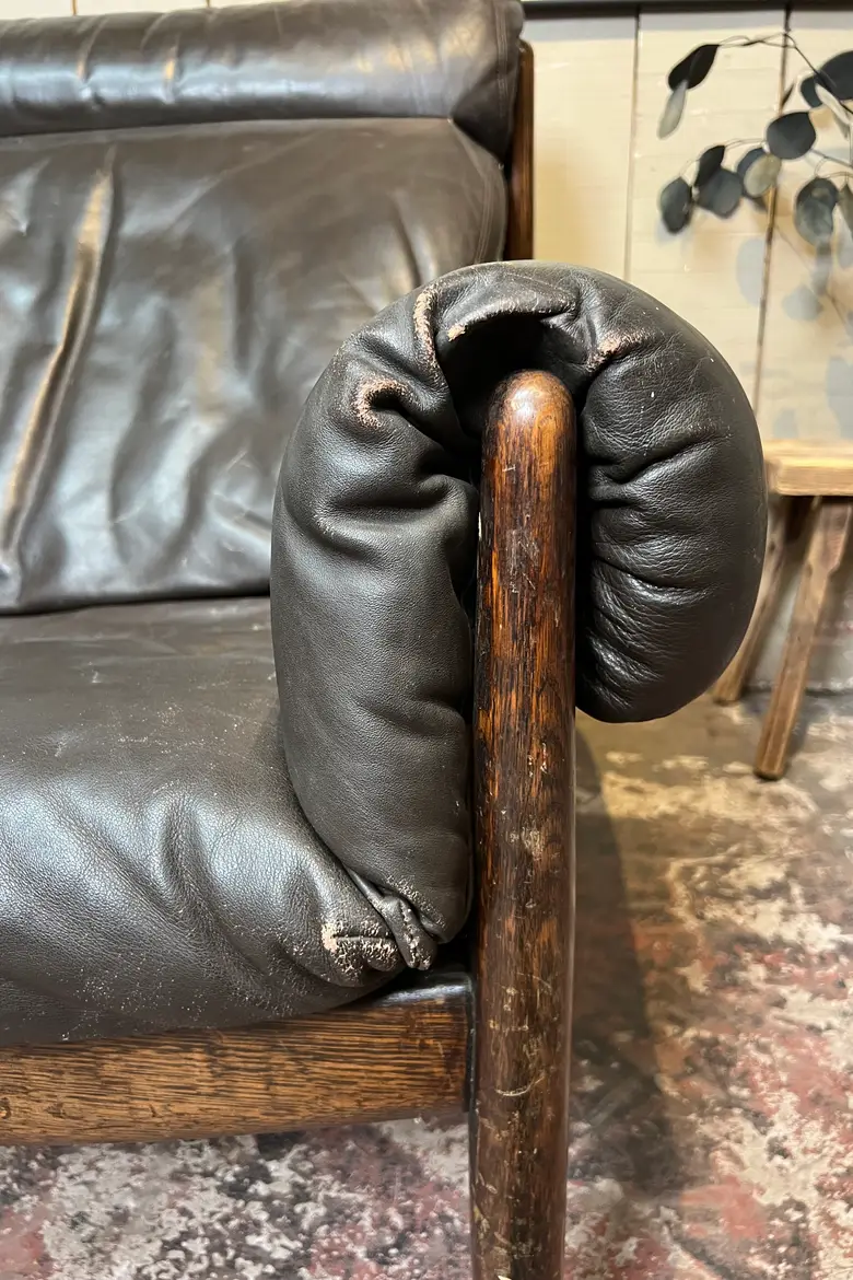 Fauteuil scandinave vintage – années 60