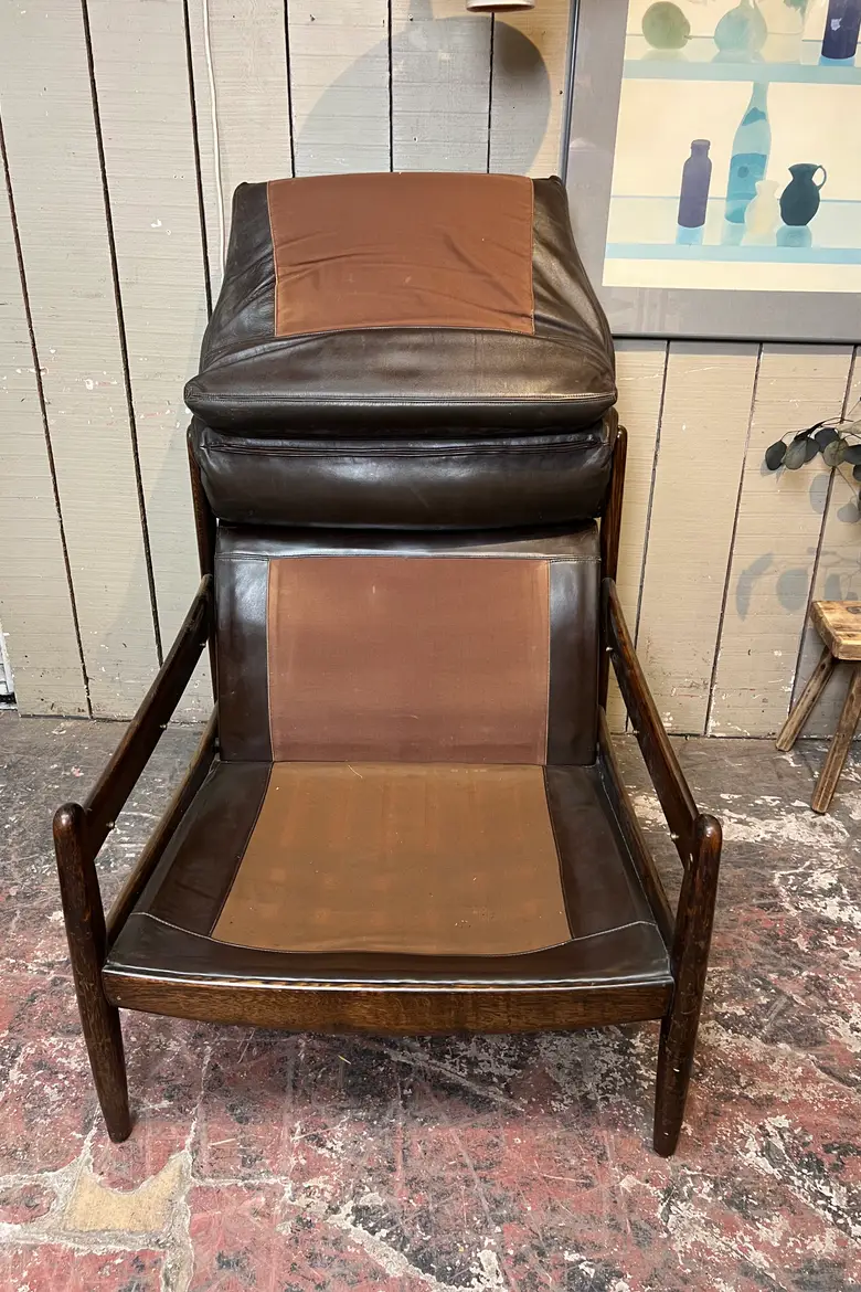 Fauteuil scandinave vintage – années 60