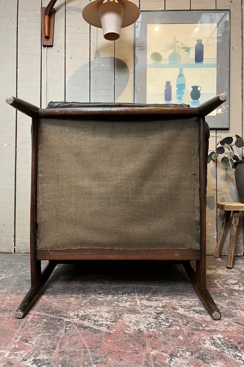 Fauteuil scandinave vintage – années 60