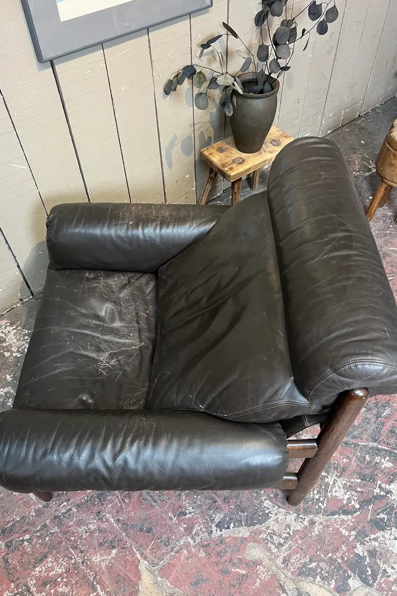 Fauteuil scandinave vintage – années 60