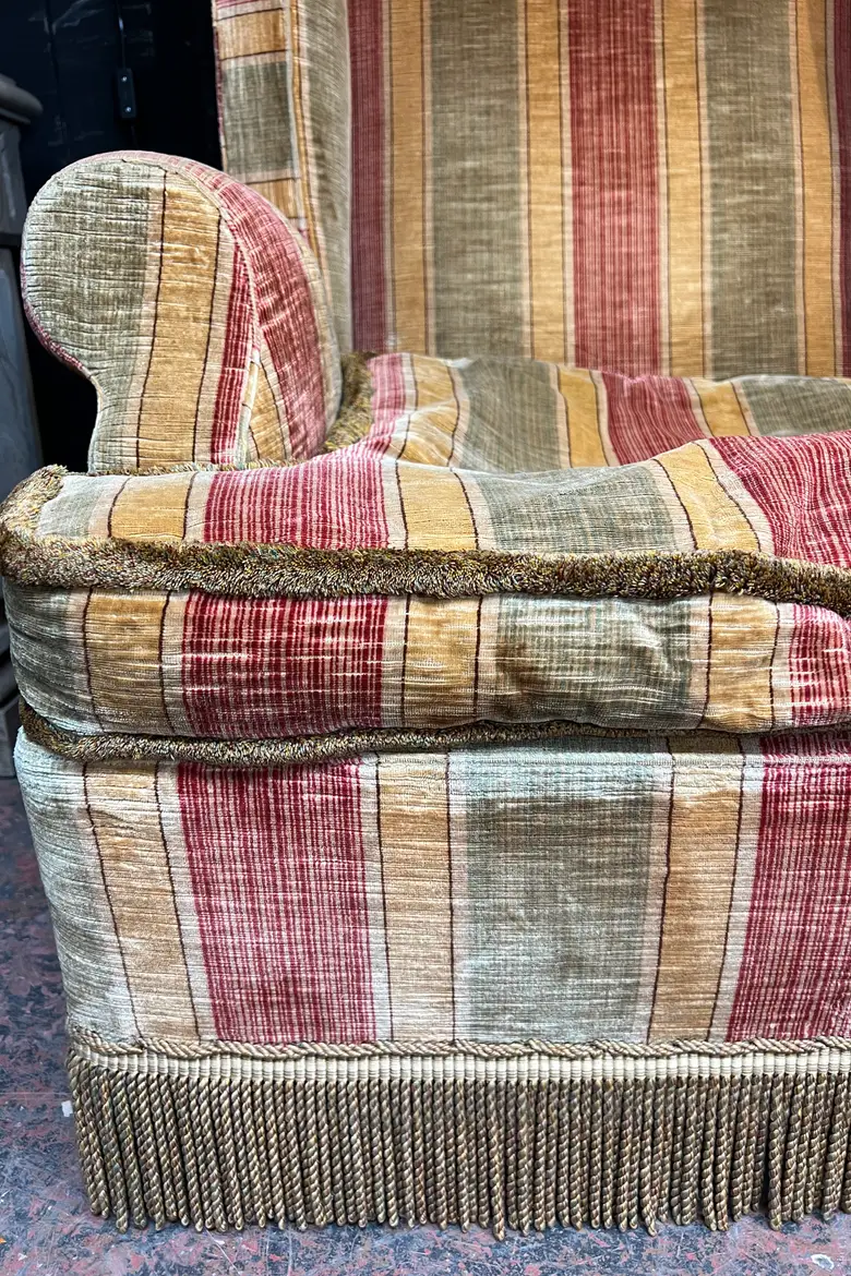 Fauteuil théâtrale à haut dossier