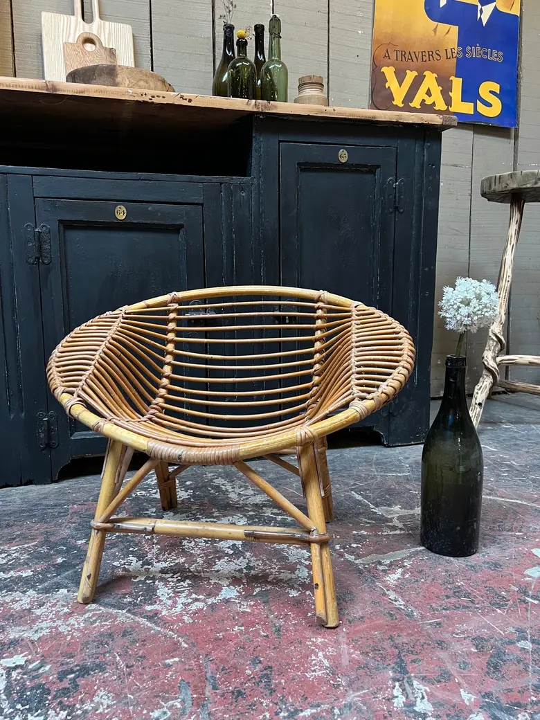 Fauteuil vintage enfant Années 50