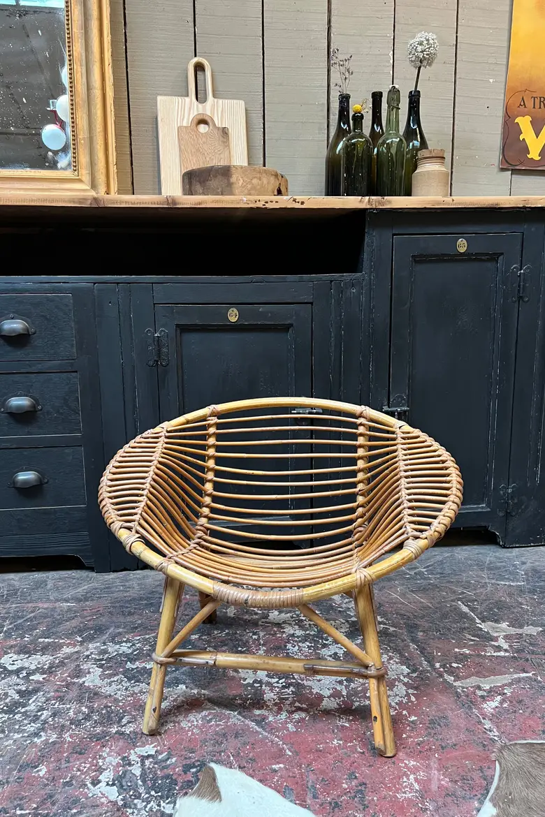 Fauteuil vintage enfant Années 50