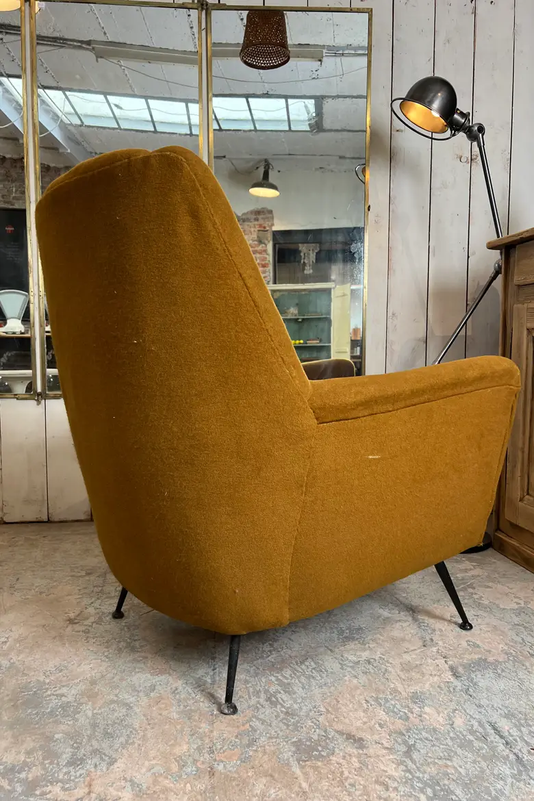 Fauteuil vintage italien Années 50
