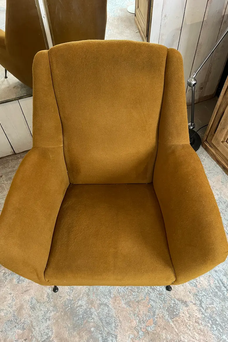 Fauteuil vintage italien Années 50