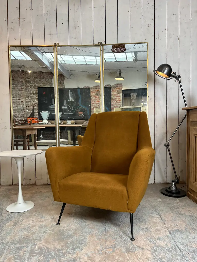 Fauteuil vintage italien Années 50