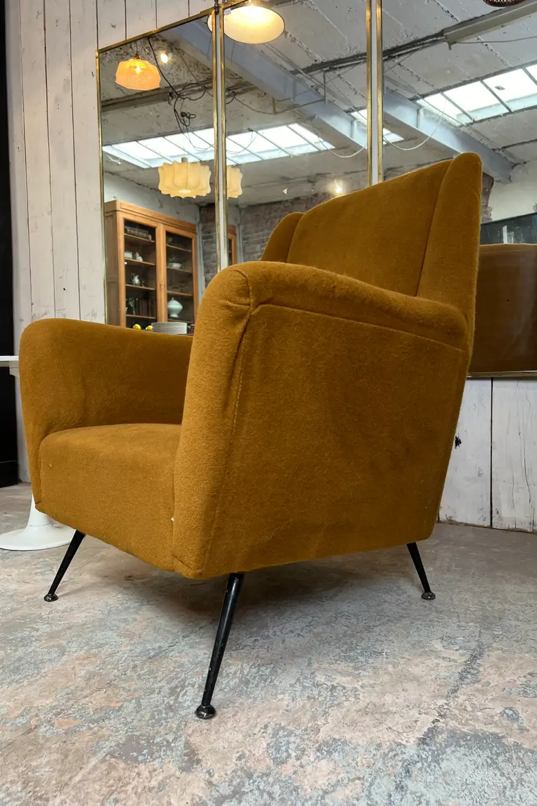 Fauteuil vintage italien Années 50