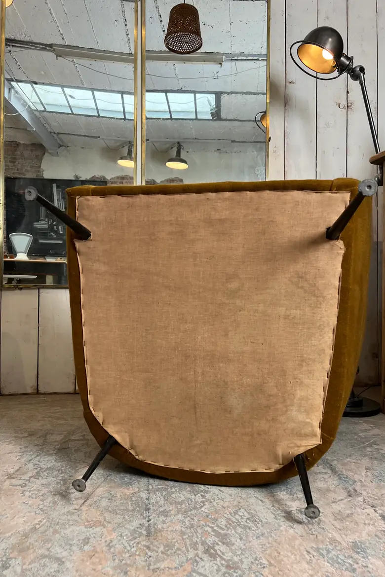 Fauteuil vintage italien Années 50