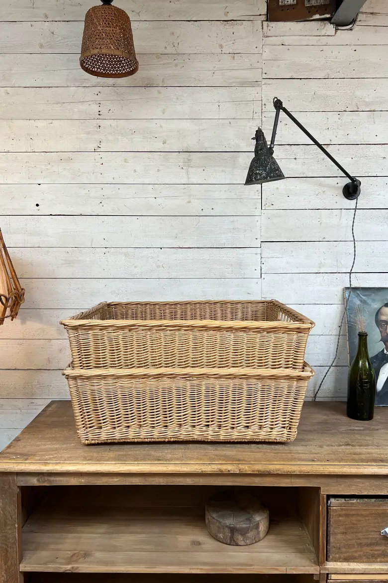 Grand panier de boulangerie