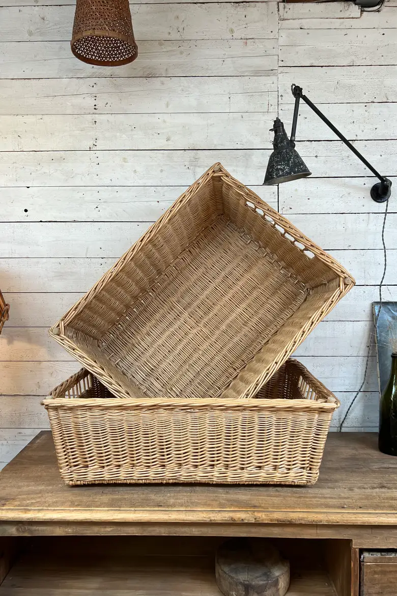 Grand panier de boulangerie