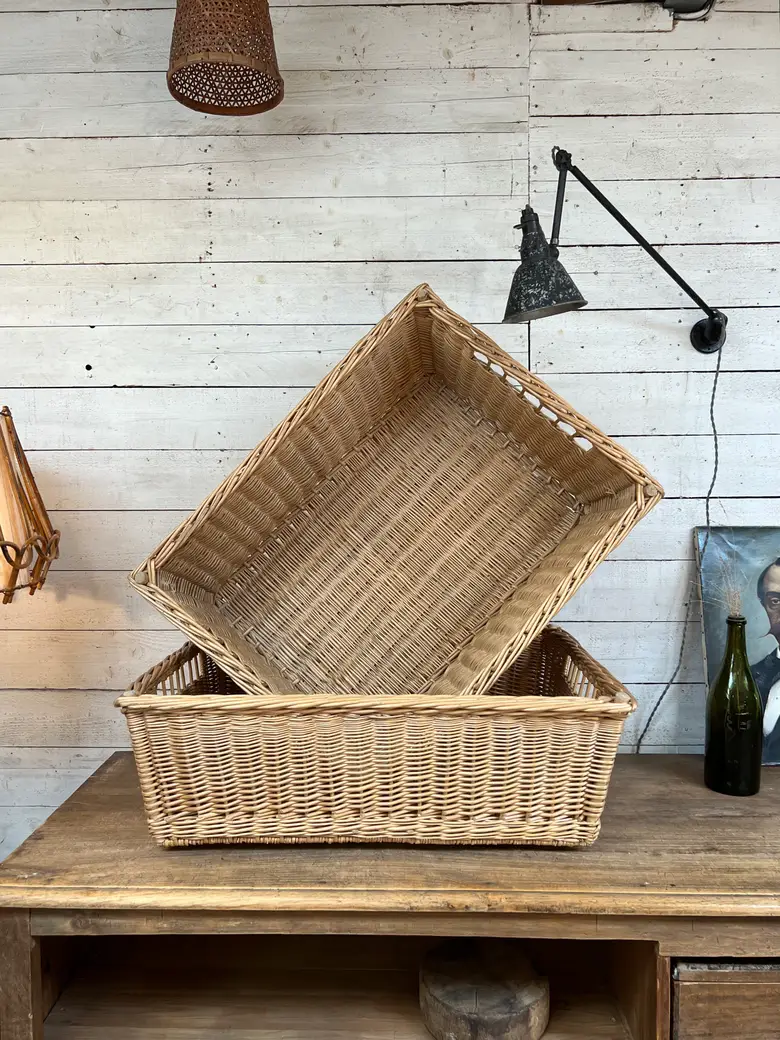 Grand panier de boulangerie