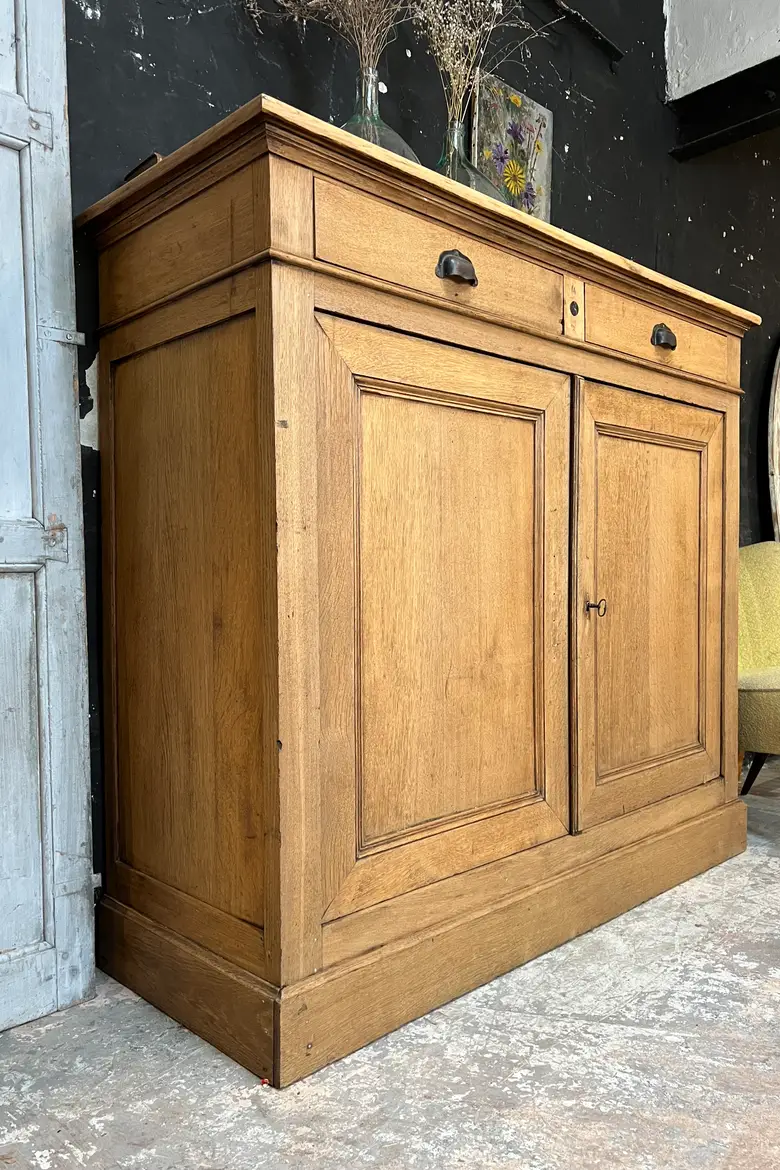 Grand buffet parisien en chêne Début XXème