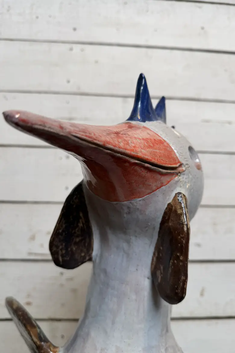 Grand coq en céramique – années 80