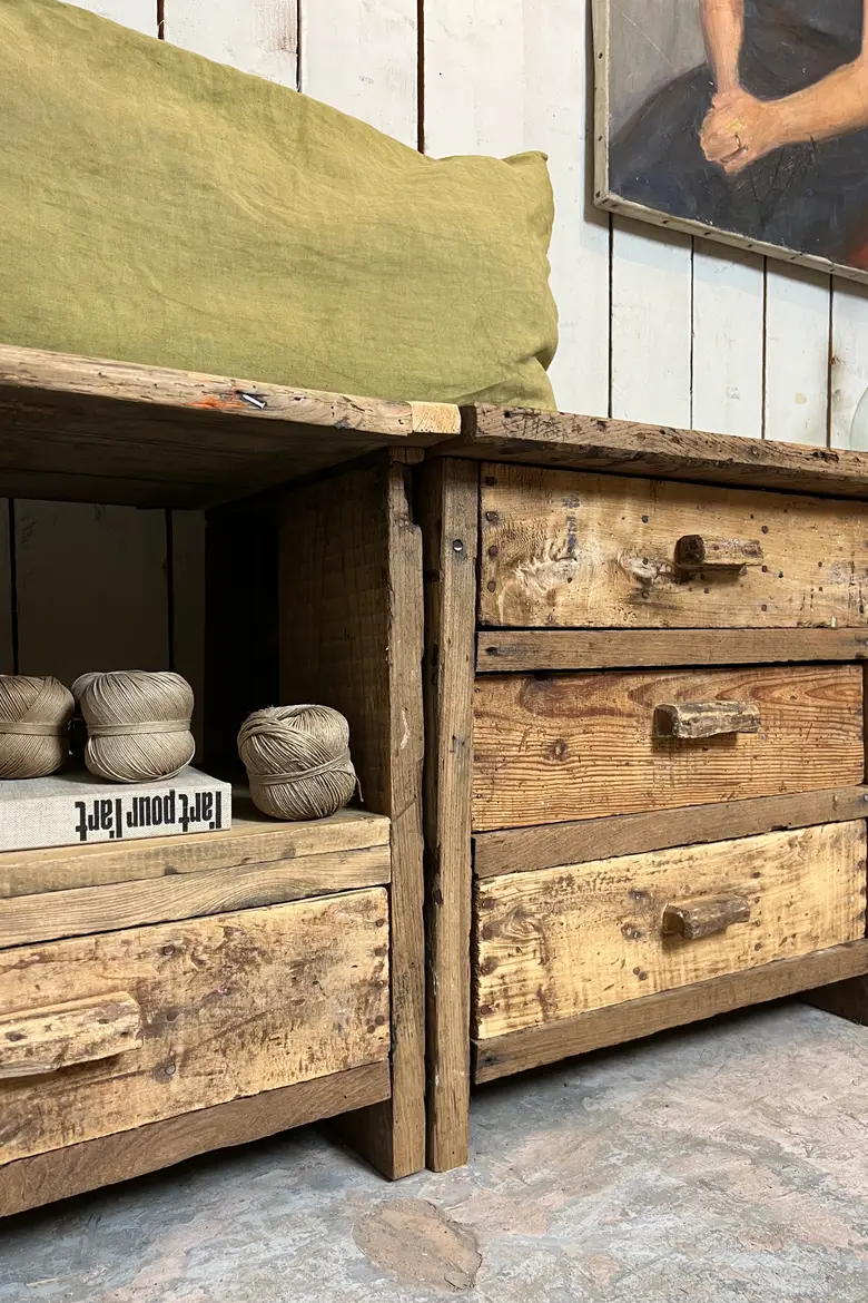 Grand meuble bas d’atelier