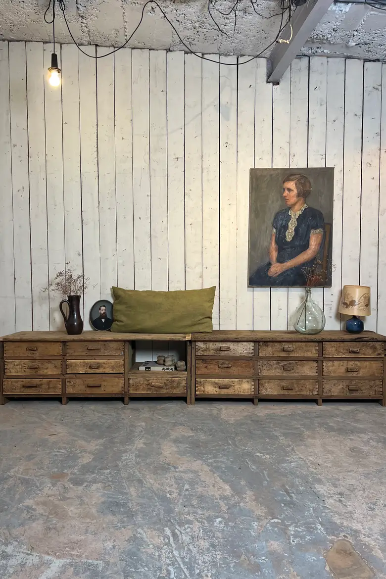 Grand meuble bas d’atelier